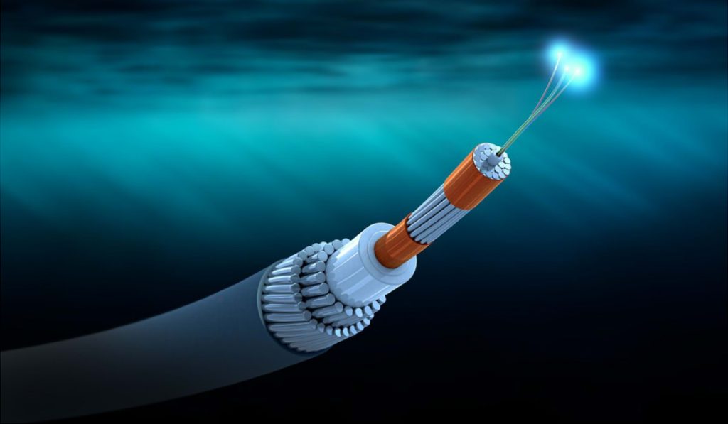 Cable Fibra Óptica Submarina