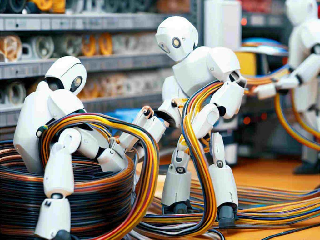 Robots y cables