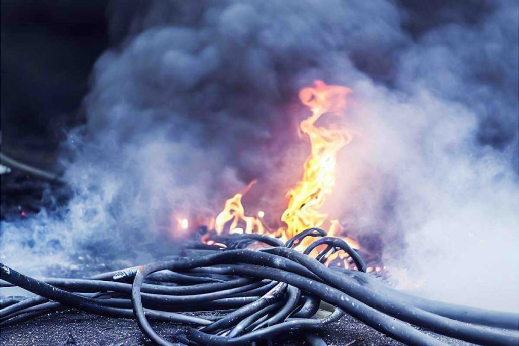 Cables en incendios
