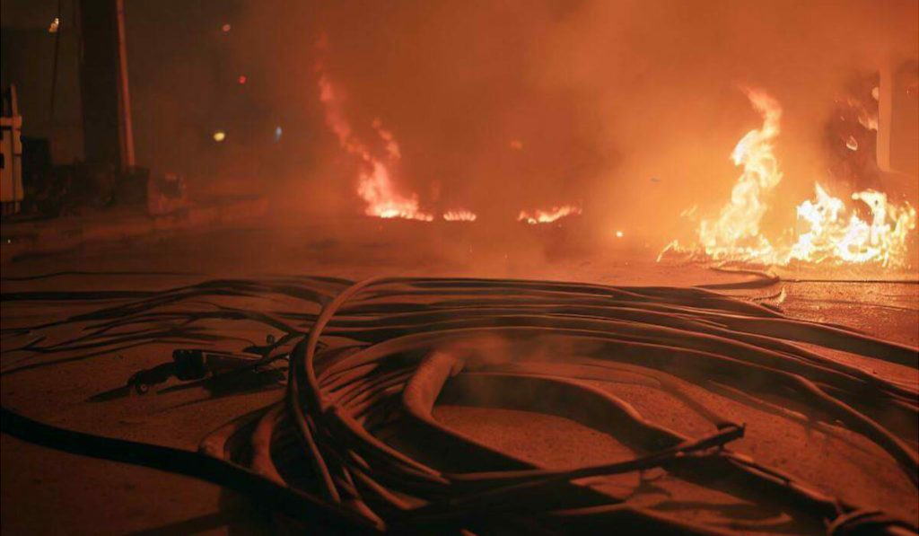 Cables in fires