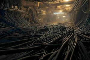Colocación de Cables de Alta Tensión Subterráneos