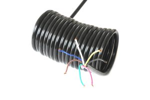 Cable en Espiral: Elasticidad y Versatilidad para Diversas Aplicaciones