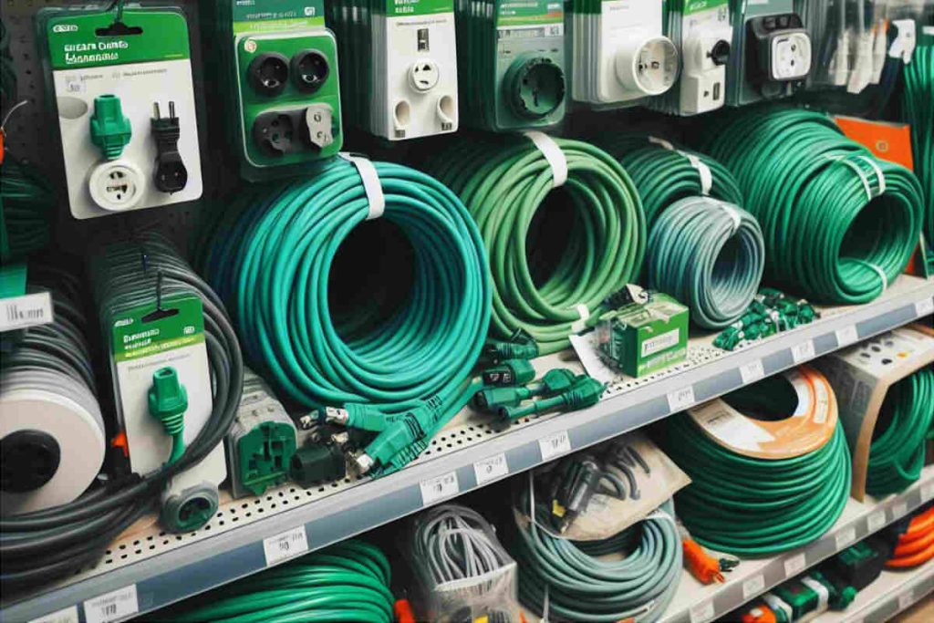 Productos de cable verde