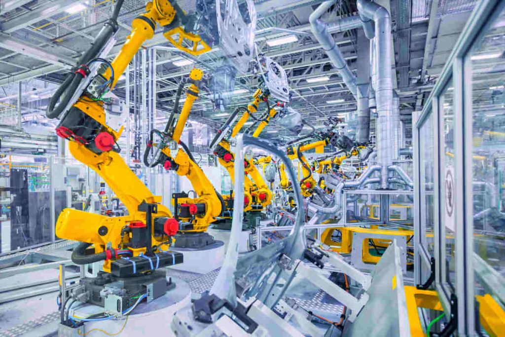 Industriële robotarmen