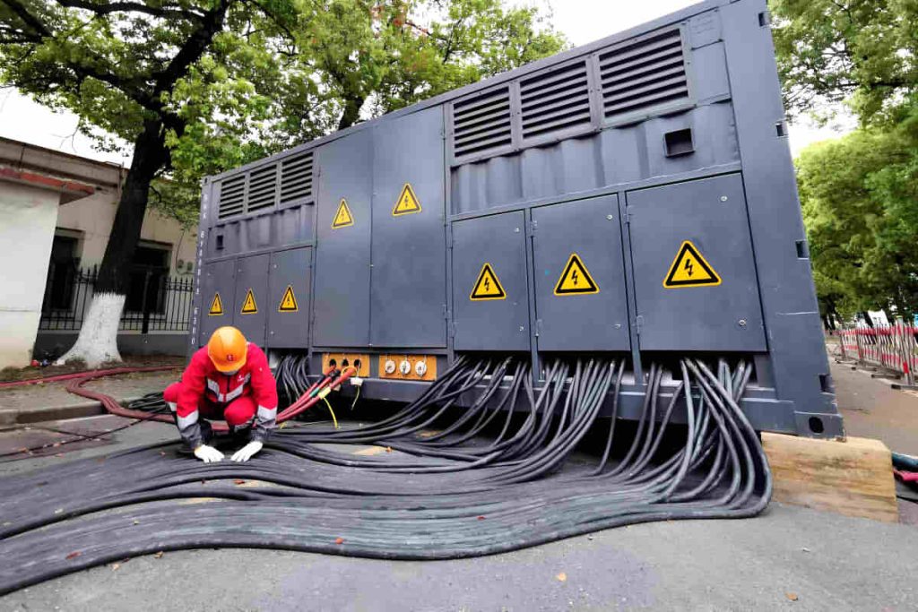 Líneas de distribución de energía