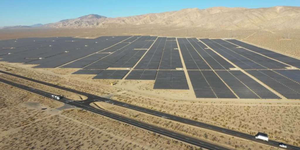 Desert solar power
